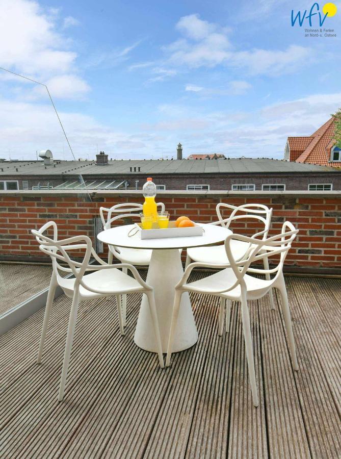Haus Inselrose Ferienwohnung Wildrose Juist Buitenkant foto