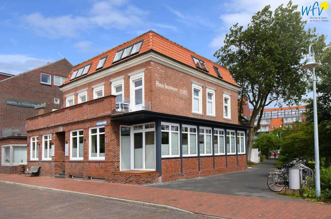Haus Inselrose Ferienwohnung Wildrose Juist Buitenkant foto